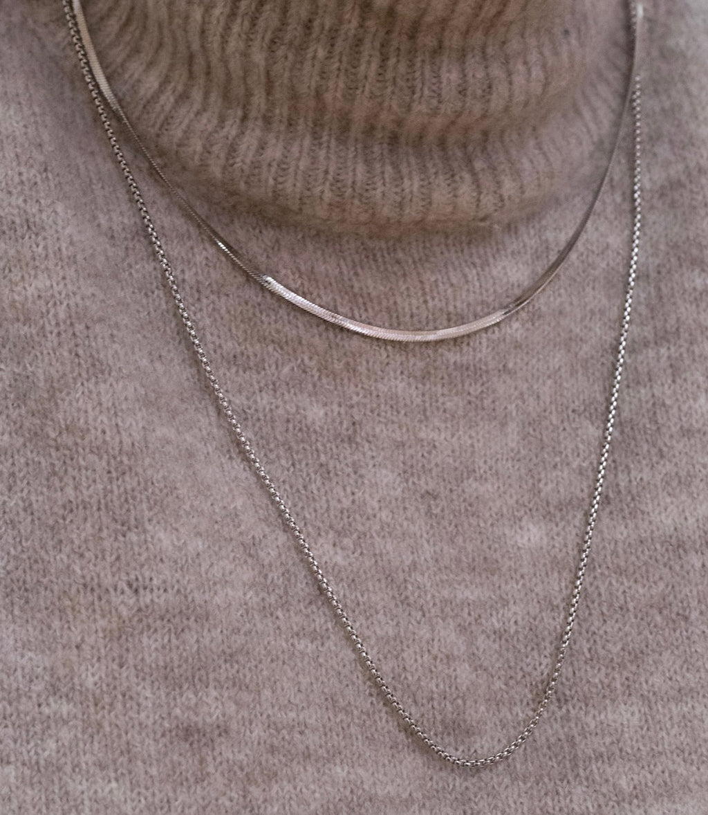 Schlangen-Kette aus Edelstahl