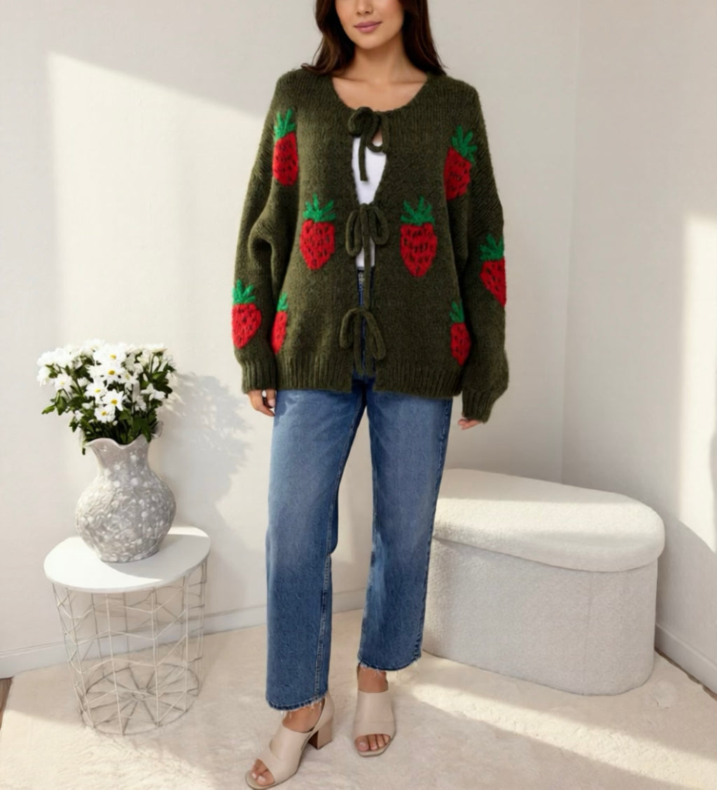 Cardigan Strawberry