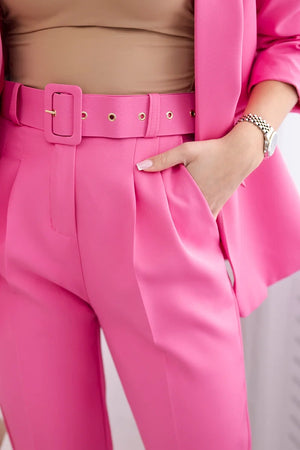 Zweiteiler Anzug pink