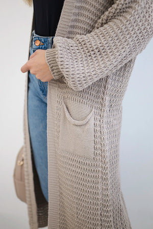 Strickjacke Ajour