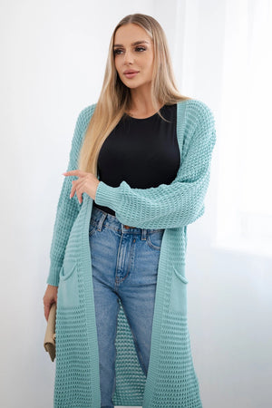 Strickjacke Ajour
