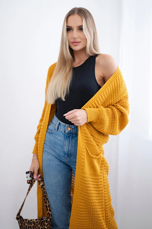 Strickjacke Ajour