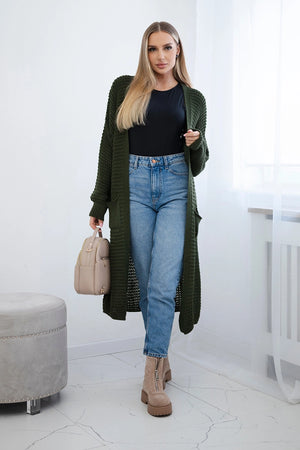 Strickjacke Ajour
