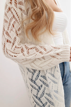 Strickjacke Mohair